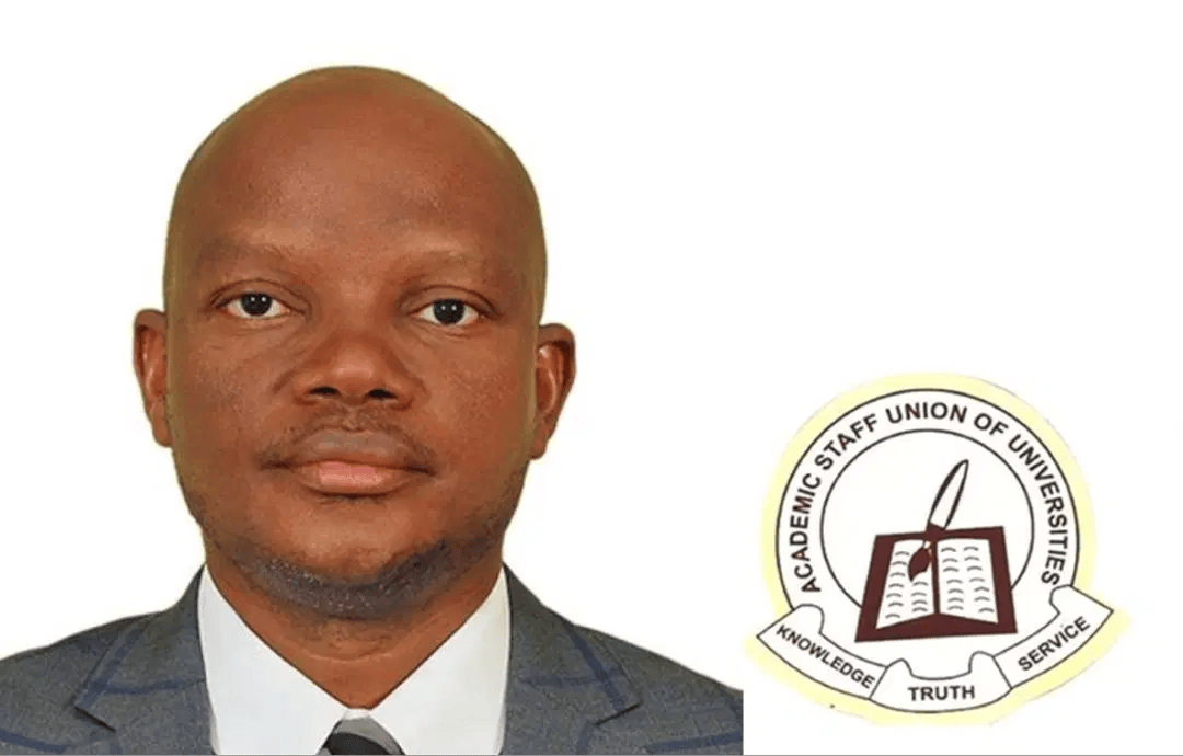 Prof. Chris Piwuna, ASUU President, addresses the press on Thursday, criticizing the Federal Government’s delayed response and warning of a warning strike unless urgent action is taken.
