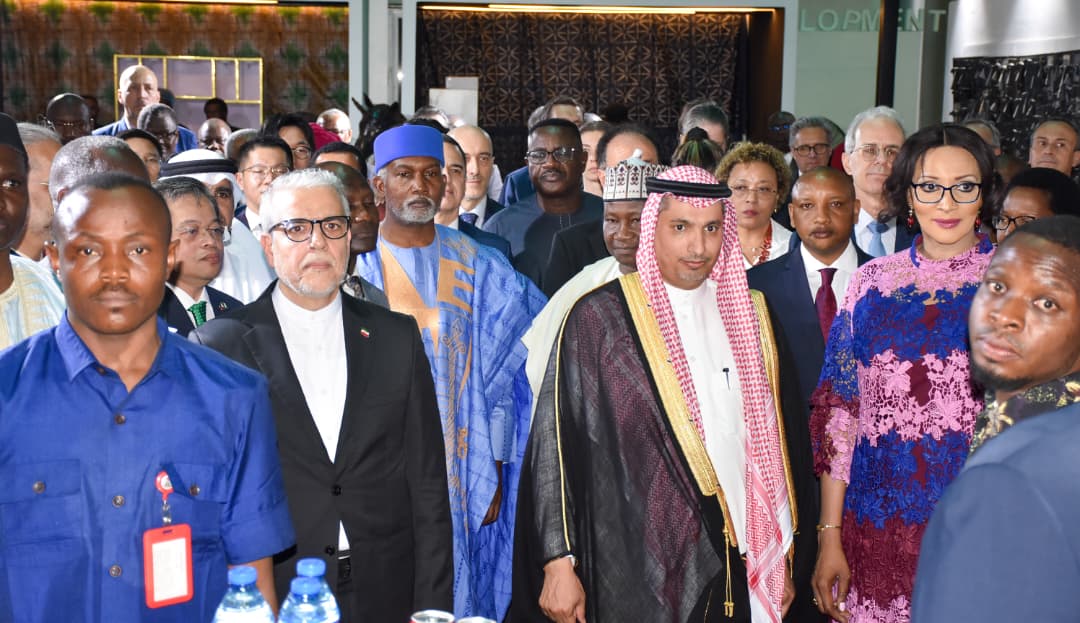 Nigeria’s Foreign Affairs Minister Yusuf Tuggar addresses diplomats at the 2026 New Year reception in Abuja